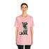 Loving Pug in Watercolor - Short Sleeve Tee